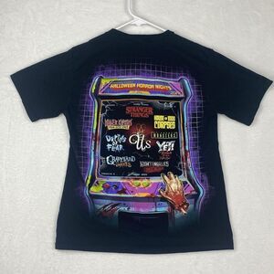 Vintage Universal Horror Nights Graphic Shirt Womens XXS Black Halloween